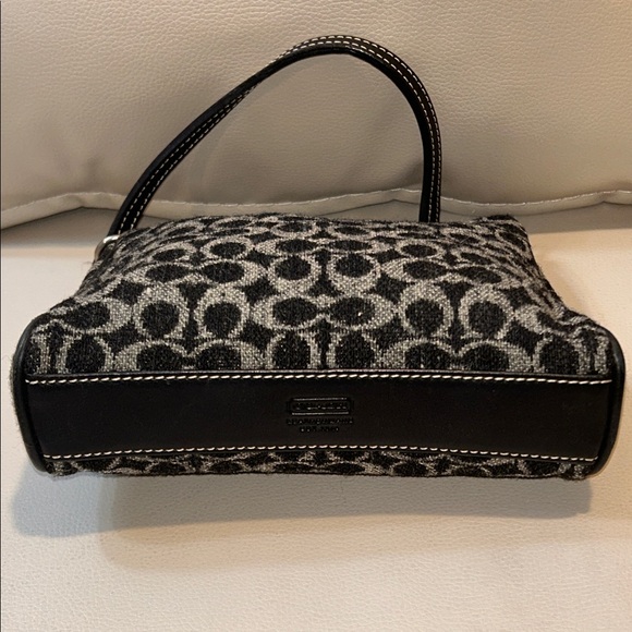 Coach Signature Vintage Wool Mini Bag - Picture 8 of 17
